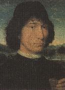 Sandro Botticelli Hans Memling,Man with a Medal (mk36) painting